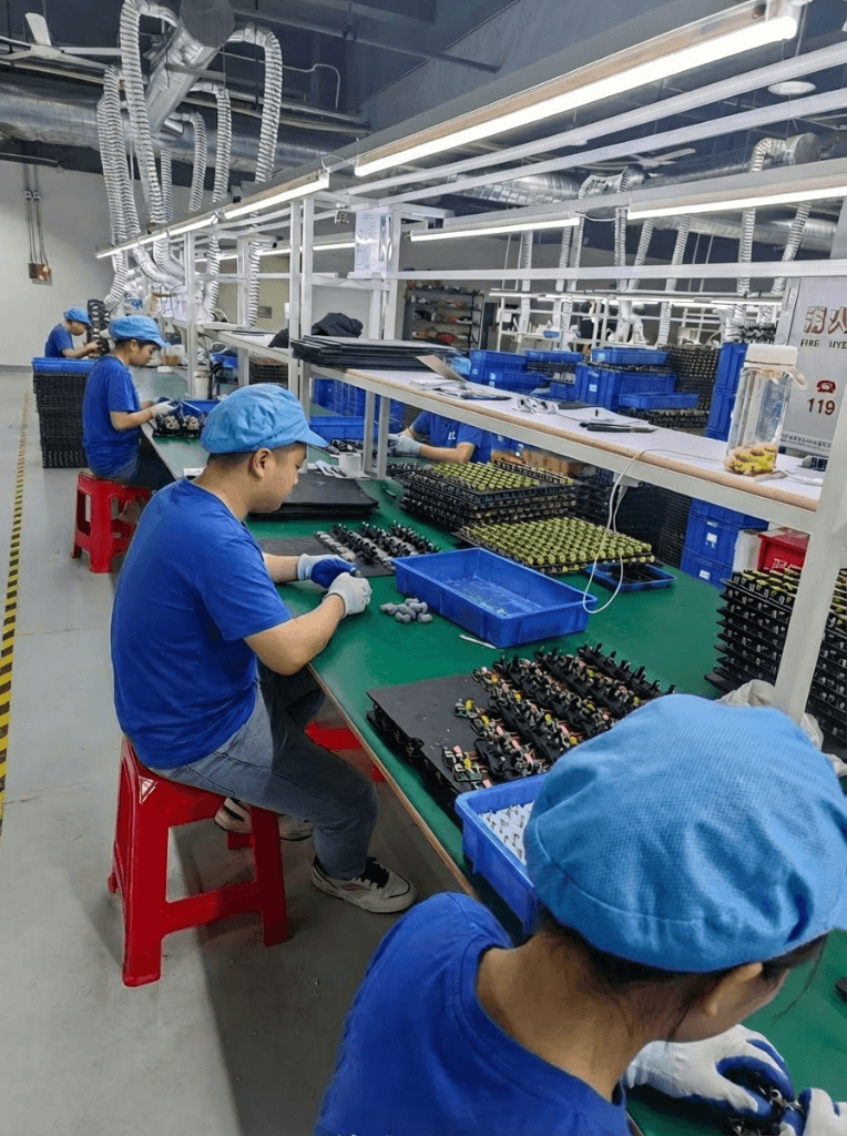 Production Workshop - Lirui Charger Factory Quality Control Process