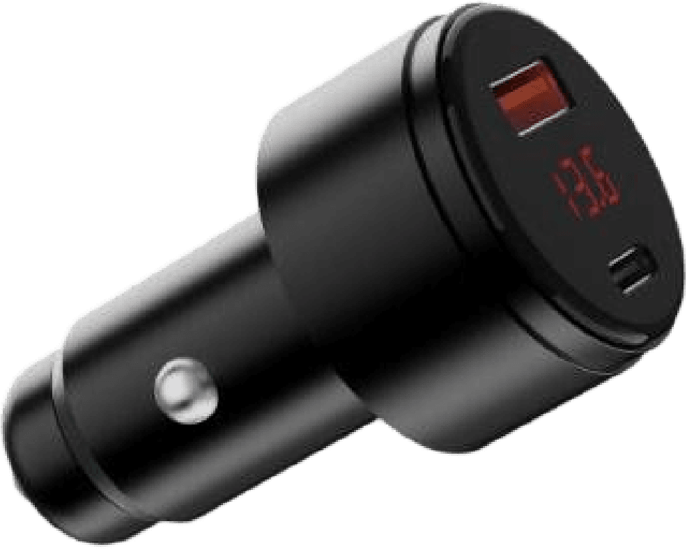 Wholesale QC3.0 Car Charger 48W with Digital Voltage Display - OEM Charger Factory Wholesale