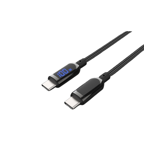Zinic USB C cable with digital smart LCD display 